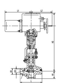 ราคาดี วาล์วสถานีเหล็กกล้าคาร์บอน, วาล์วสูบจ่าย J961Y DN20 DN32 ออนไลน์
