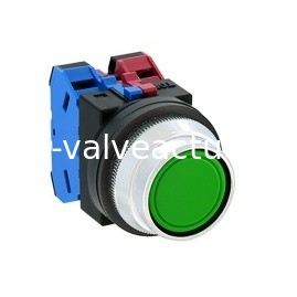 ราคาดี ABN2F11G การส่องสีเขียว ปุ่มกดสวิทช์ φ30 หลุมติดตั้ง ออนไลน์