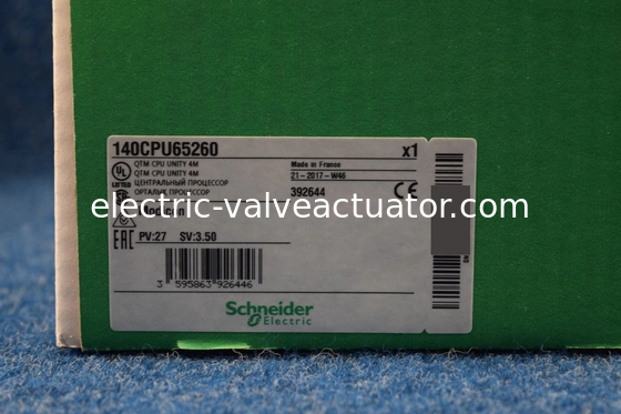 ราคาดี 140CPU65260 Modicon Quantum PLC / CPU สล็อตเดียว 80486 โปรเซสเซอร์ด้วยคณิตศาสตร์ ออนไลน์