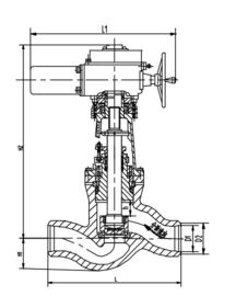 ราคาดี โคบอลต์โมลิบดีนัม Vanadium Steel Valve Actuator, ค่าหยุดทำงาน J61Y-32 ออนไลน์