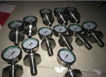 ราคาดี Stainless steel corrosion proof diaphragm pressure gauge flang type YTP -100F ออนไลน์