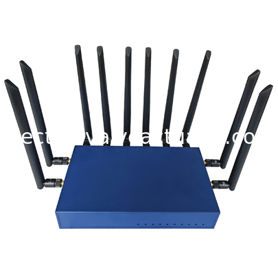 ราคาดี PUSR NR370i WiFi7 วงจรสอง/สามวงจร 5G Router การเข้าถึงแบบไร้สายคงที่ FWA Qualcomm X62 IPQ5322 Access Point SFP+ ออนไลน์