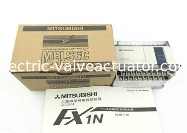 ราคาดี มิตซูบิชิ 100-240 V AC PLC เครื่องควบคุมโลจิกที่สามารถเขียนโปรแกรมได้ การออกผลิตที่บูรณาการ 10 จุด FX1N-24MT-ESS/UL ออนไลน์