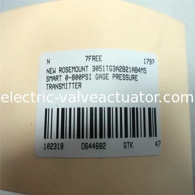 ราคาดี Rosemount 3051TG เกจวัดความดันแบบอินไลน์ 3051TG3A2B21AB4 14.7 ถึง 800PSI ออนไลน์
