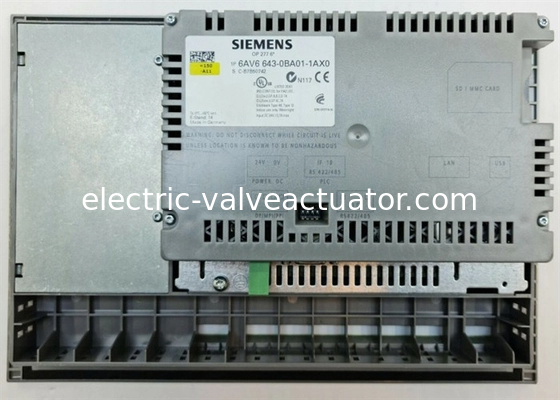 ราคาดี 6AV6643-0BA01-1AX0 SIEMENS OP 277 6 แผ่นปฏิบัติการ 5.7 TFT Display 4 MB ออนไลน์