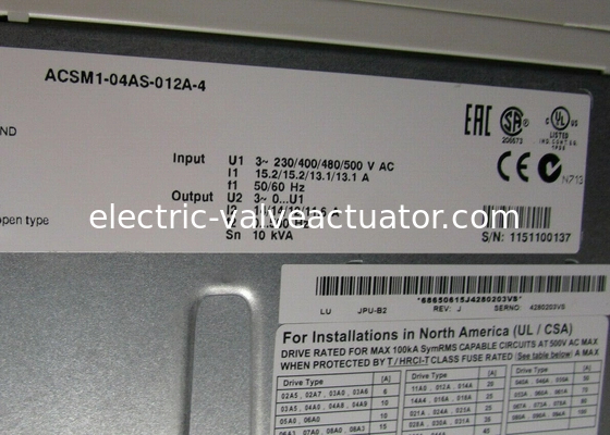 ราคาดี ACSM1-04AS-012A-4 MOTION CONTROL FREQUENCY CONVERTER UL OPEN TYPE B FRAME ออนไลน์