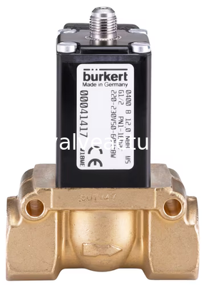 ราคาดี เวิลล์พิสตองแบบ Burkert แบบ 0400 ปรับปรุงการควบคุม 2/2-Way สําหรับการดําเนินงานกระบวนการอัตโนมัติ ออนไลน์