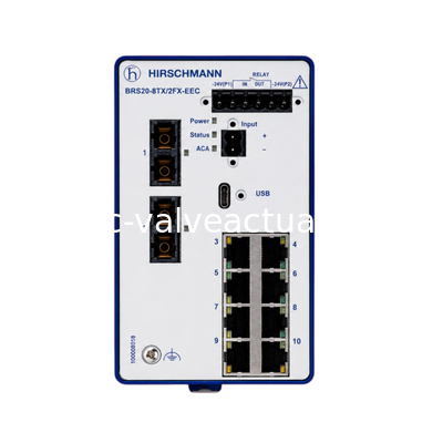 ราคาดี ฮิชแมน BRS20-8TX/2FX-EEC บริหารสวิตช์อีเทอร์เน็ตอุตสาหกรรม 8TX + 2FX ออนไลน์