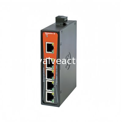 ราคาดี Weidmüller IES10-SW5 5-Port Unmanaged Industrial Ethernet Switch สําหรับเครือข่ายโรงงานที่ฉลาด ออนไลน์