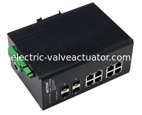 ราคาดี UOTEK UT-66408GM 8GE+4G Full Gigabit Managed Industrial Ethernet Switch L2 เครือข่ายการจัดการสวิตช์ ออนไลน์