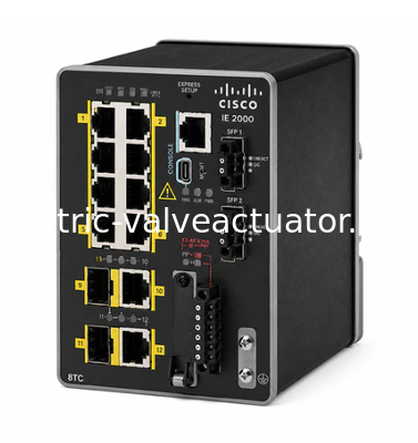 ราคาดี สวิตช์จัดการอุตสาหกรรม Cisco IE-2000-8TC-B 10 พอร์ต 8x 10/100 Fast Ethernet + 2x พอร์ตอัปลิงค์ ซีรี่ส์ IE2000 ออนไลน์