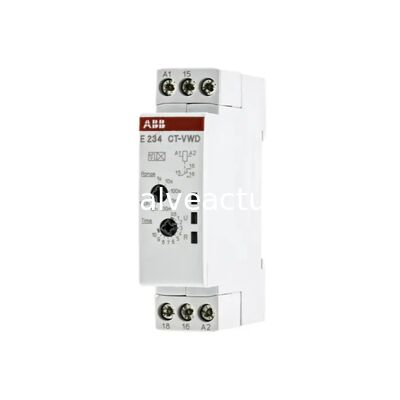 ราคาดี ABB CT-VWD.12 รีเลย์ตั้งเวลา SPDT ตัวตั้งเวลาแบบปรับได้พร้อมช่วงเวลาแปรผันสำหรับระบบควบคุมอุตสาหกรรม ออนไลน์