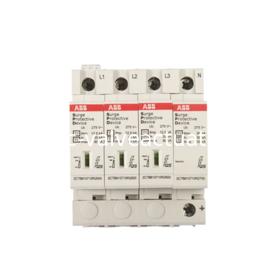 ราคาดี ABB 2CTB815710R0700 Surge Protection Device SPD Type 1+2 3P+N 275V Lightning Surge Protector ออนไลน์