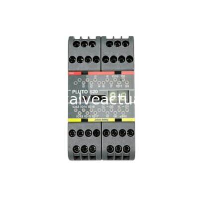 ราคาดี ABB Pluto S20 2TLA020070R0500 เครื่องควบคุมความปลอดภัยที่สามารถเขียนโปรแกรมได้สําหรับความปลอดภัยของเครื่องจักร ออนไลน์