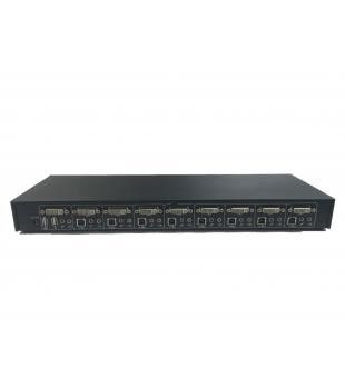 ราคาดี USB DC12V 8 พอร์ต B หญิง DVI KVM สวิทช์พร้อมเสียง SW814D ออนไลน์