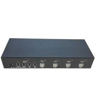 ราคาดี 4 พอร์ต DC12V 3840x2160 สวิตช์เดสก์ท็อป KVM SW2401DP DYLINK ออนไลน์